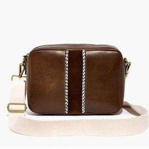 Madewell The Large Transport Camera Bag: Suede Inset Edition